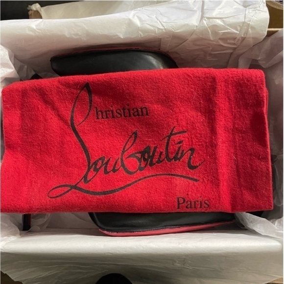 Christian Louboutin Pigalle Follies pumps 100mm Black Napa leather. EU37.5 - Picture 10 of 10